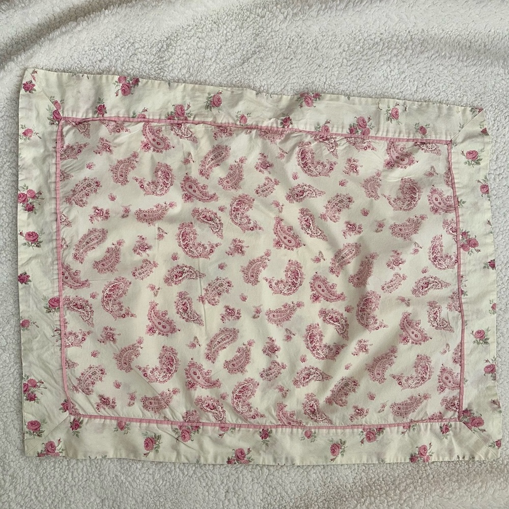 Rachel Ashwell Simply Shabby Chic Paisley Rose Pillow Sham
